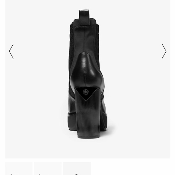 Michael Kors Cramer Leather Platform Boot - Picture 3 of 3